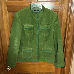 Style & Co. Olive Corduroy Blazer